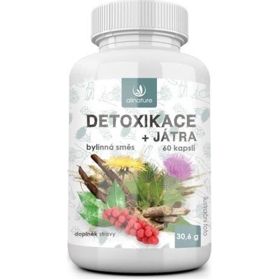 Allnature detoxikace + játra bylinný extrakt 60 tablet – Zbozi.Blesk.cz