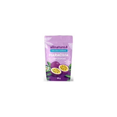 ALLNATURE Mrazem sušená maracuja kostky 30 g