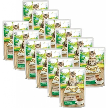 Stuzzy Cat Chunks králičie kúsky jelly 12 x 85 g