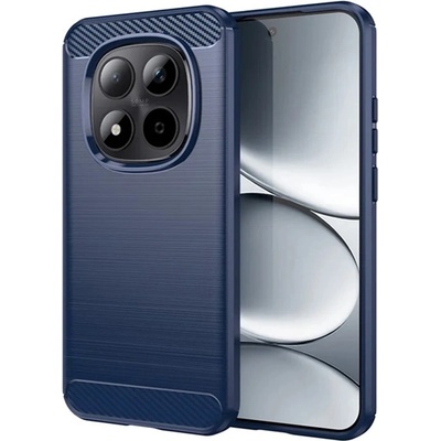 Gigapack Redmi Note 15 Pro 5G GIGAPACK Силиконов протектор за телефон, удароустойчив, карбонов модел, синьо GP-180661 (GP-180661)