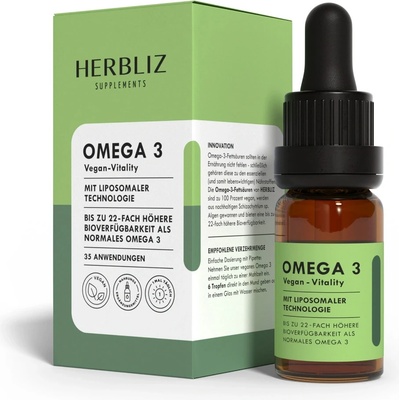 Herbliz Omega 3 Vegan 10 ml