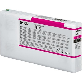 Epson T9133 Vivid Magenta Ink Cartridge 200ml (C13T91330N)