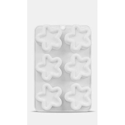 Dortisimo Silikonová forma na pečení/na mražené dezerty Hvězdičky na 6 ks 5 x 14,5 cm