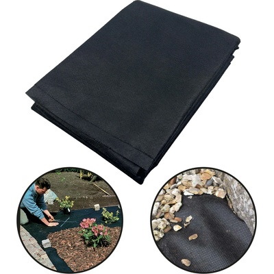SVX netkaná textilie 1,6 x 5 m 50 g/m² černá