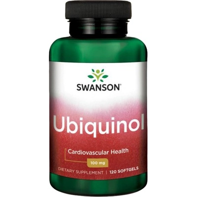 Swanson Ubiquinol Enchanced Bioactivity CoQ10 100 mg [60 Гел капсули]