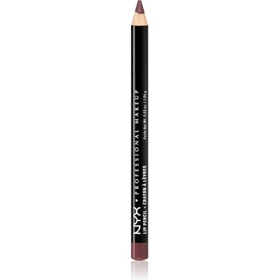 NYX Professional Makeup Slim Lip Pencil прецизен молив за устни цвят 809 Mahogany 1 гр
