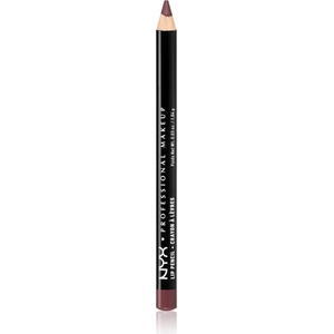NYX Professional Makeup Slim Lip Pencil прецизен молив за устни цвят 809 Mahogany 1 гр