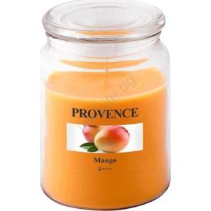 UTC Ароматна свещ mango, 510 г - 85-95 часа горене (ut0276)