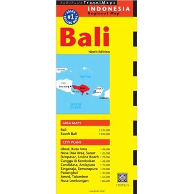 Bali Travel Map Periplus Editors