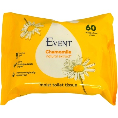 Event мокра тоалетна хартия, Лайка, 60 броя