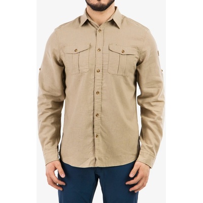 Fjallraven Övik Travel košel'a dlhý rukáv sand stone