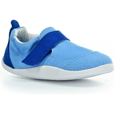 Bobux Go Organic Powder Blue+Snorkel Blue