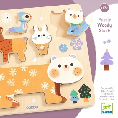 Djeco WoodyStack puzzle