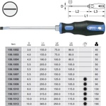 KS TOOLS Прави отвертки - от 7.00лв ; ks tools