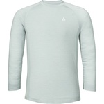 Schöffel Мъжко мериносово термобельо Schöffel Longsleeve Luterra Merino base layer - Gray Violet - размер 56 (EU) (015-2443-0216)