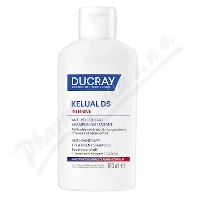 Ducray Kelual DS Intensive Anti-Dandruff Treatment Shampoo intenzívny šampón proti lupinám 100 ml