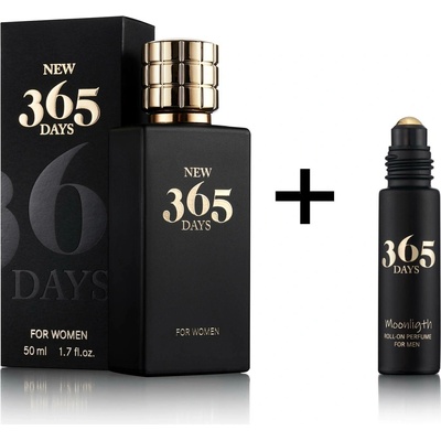 365 Days for NEW Women parfém 50 ml + Moonlight 10 ml roll-on