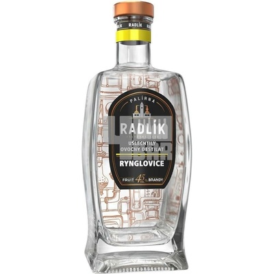 Radlík Rynglovice 45% 0,5 l (holá láhev)