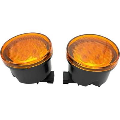 Sada LED blinkrů, Oranžová, Přední, Jeep Wrangler JK