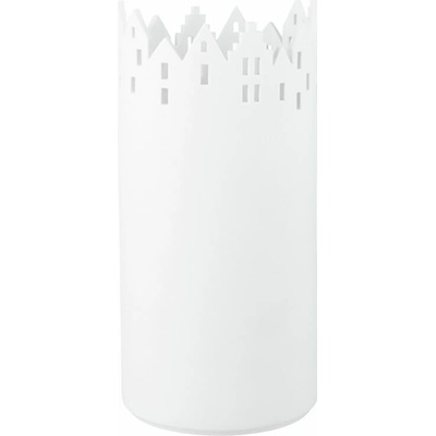 räder Porcelánová váza City Vase 22 cm, bílá barva, porcelán