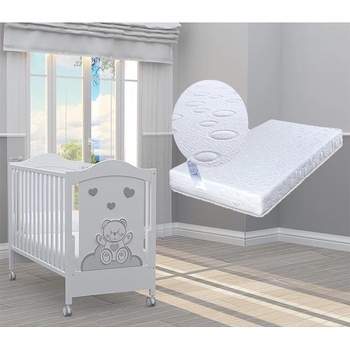 Bambino Casa Креватче Bambino Casa - Dolce Mio Grigio + подарък матрак Primavera Baby Luxe (202047)