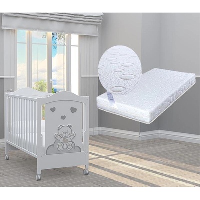 Bambino Casa Креватче Bambino Casa - Dolce Mio Grigio + подарък матрак Primavera Baby Luxe (202047)