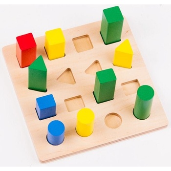 Montessori Rebrík geometrické telesá