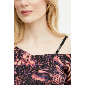 Versace Памучна блуза Versace Jeans Couture (78HAFM09.CMF10)