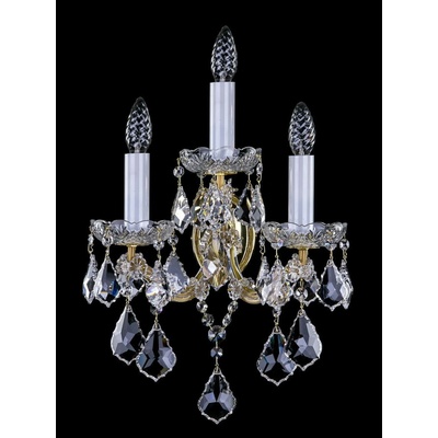 Nástěnná lampa Marie Terezie N16225CLN, Varianta Stříbrná