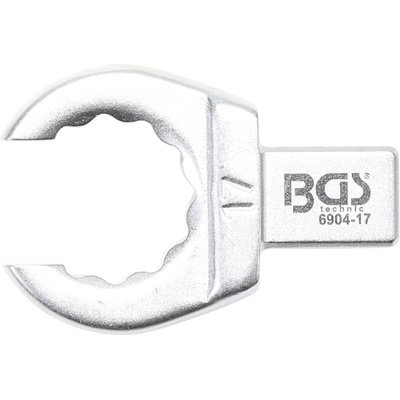 BGS Technic Nástrčný očkový kľúč otvorený 16 mm upnutie 9 x 12 mm BGS 6904-17