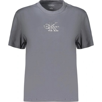 Calvin Klein Дамска тениска с къс ръкав calvin klein, Размер s, Цвят Синьо (lv047d873g_blckp)