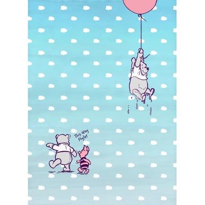 Komar Papírová fototapeta Winnie the Pooh Piglet 184 x 254 cm