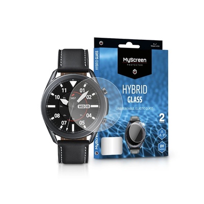 MyScreen Protector MyScreen Diamond HybridGlass - Samsung Galaxy Watch 3 (45 мм) протекторно фолио за екран 2 бр. (8H) (LA-1881) (LA-1881)
