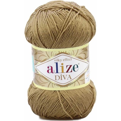 Alize příze Diva 369 karamelová