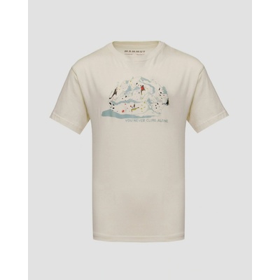 Mammut Base T-shirt Climbing Kids white