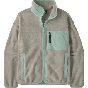 Patagonia Дамско поларено яке Patagonia Women's Synch Jacket Fleece jacket - Oatmeal Heather w/Thin Ice - размер XS (105-4155-2111)
