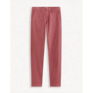 Celio Мъжки панталони чино в цвят бордо Celio Tocharles Celio | Cherven | МЪЖЕ | 30/34