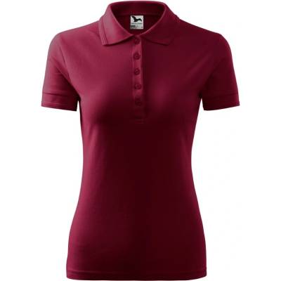 MALFINI Dámska polokošeľa Pique Polo Garnet