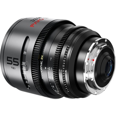DZO Optics DZO Pavo 2x anamorfný Prime 55mm T2.1-neutrálny náter-montáž PL&EF (meter) 42404