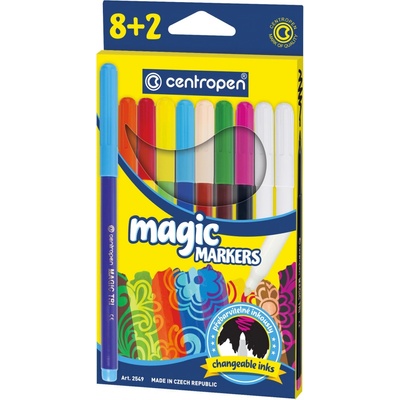 Centropen Magic Markers 2549 8+2 ks