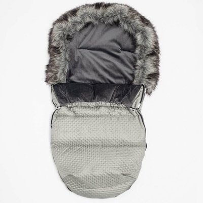 New Baby Zimní Lux Fleece Šedá