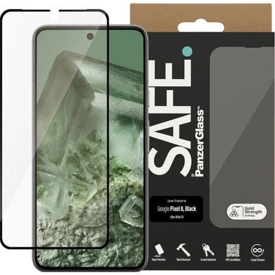 Panzer Стъклен протектор Safe за Google Pixel 8, UWF - Черен