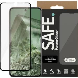 Panzer Стъклен протектор Safe за Google Pixel 8, UWF - Черен