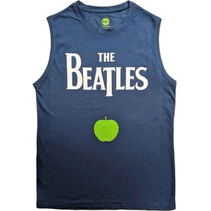The Beatles Drop T Logo & Apple Denim Blue XL Риза (BEATTANK522MD04)