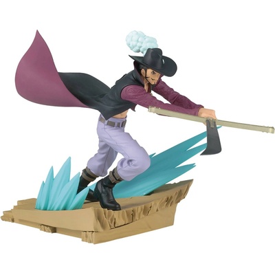 Banpresto Статуетка Banpresto Animation: One Piece - Dracule Mihawk (Senkozekkei), 12 cm (177985)