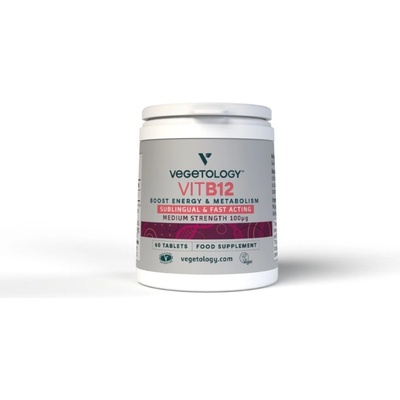 Vegetology Vitamin B12 pod jazyk 100µg 60 tabliet