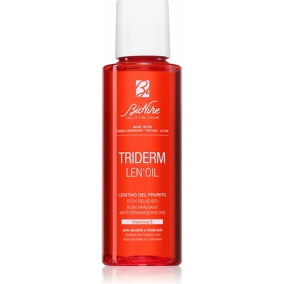 BioNike Triderm Len'oil upokojujúci olej proti podráždeniu a svrbeniu pokožky 100 ml
