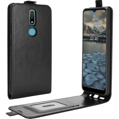 VSECHNONAMOBIL Vyklápěcí pouzdro Nokia 2.4 černé 26450