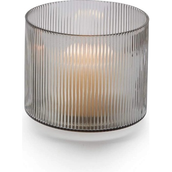 Philippi Голям свещник в сив цвят philippi от серия line