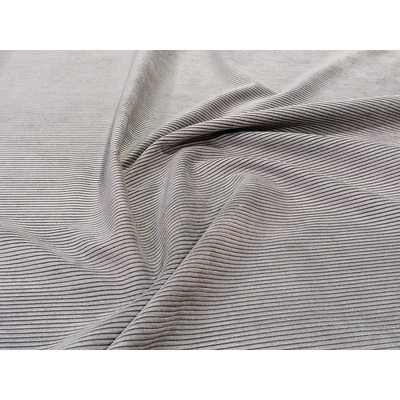 poťahová látka RIB SHADOW MANŠESTR šedá šírka 141 cm